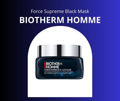 Biotherm Homme Mascarilla Negra Force Supreme